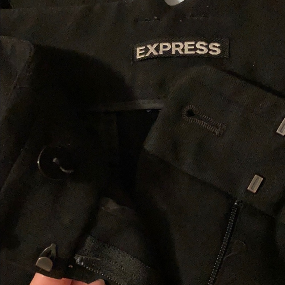 Express Black Slacks - Picture 4 of 4